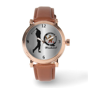 Wishart Clan Badge (His) Golf   Watch