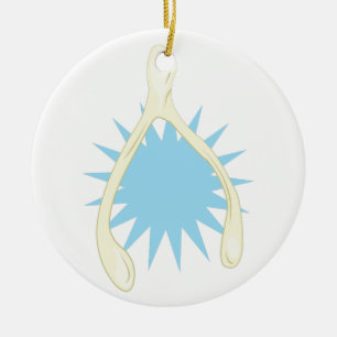 Wishbone Ceramic Tree Decoration