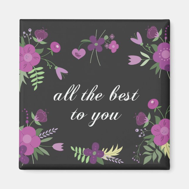 Wishes, best you magnet (Front)