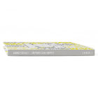 Wishes for Baby, Baby Shower guest book, yellow