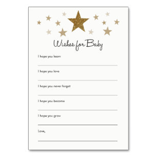 Wishes for Baby Card