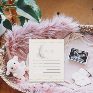 Wishes for Baby Moon Child   Boho Hippie