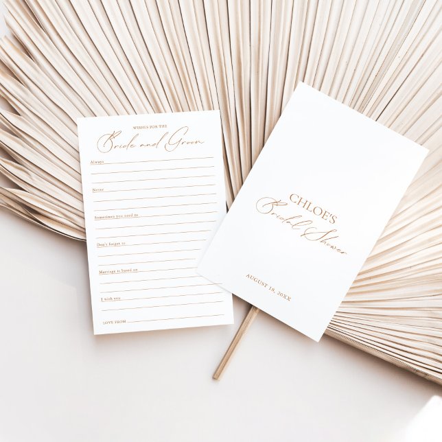 Wishes For The Bride & Groom Bridal Shower Game (Creator Uploaded)