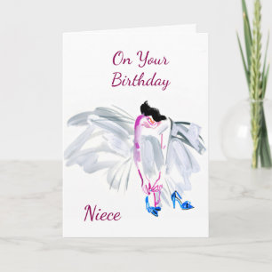 **WISHES FOR YOUR BIRTHDAY** **NIECE*** CARD