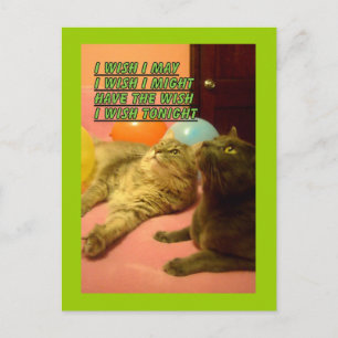 wishes postcard