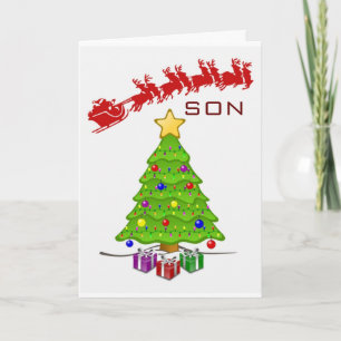 WISHES "SON" THAT YOUR WISHES COME TRUE HOLIDAY CARD