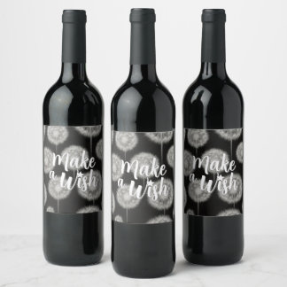 Wishful Thinking "Make a Wish" Wine Label