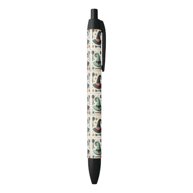Wishful Witches Black Ink Pen (Bottom (Vertical))