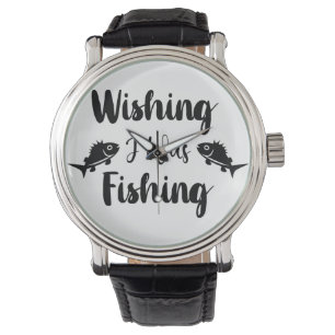 Wishing I was fishing funny quote Watch