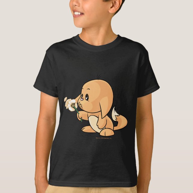 Wishing orange Kacheek T-Shirt (Front)