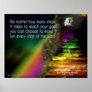 Wishing Steps Print