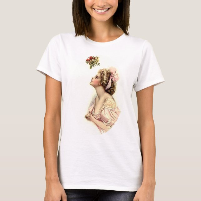 Wishing Under the Mistletoe T-Shirt (Front)