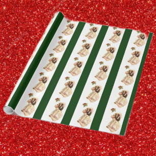 Wishing under the Mistletoe Wrapping Paper
