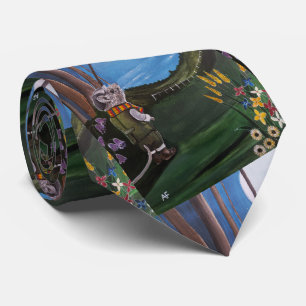 Wishing Upon The Moon Painting by Alfred Fox Tie