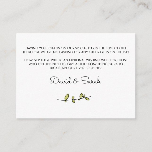 Wishing Well Card (Front)