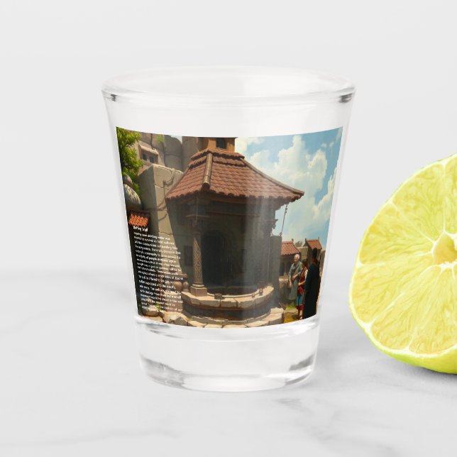 Wishing Well Shot Glass (Front)