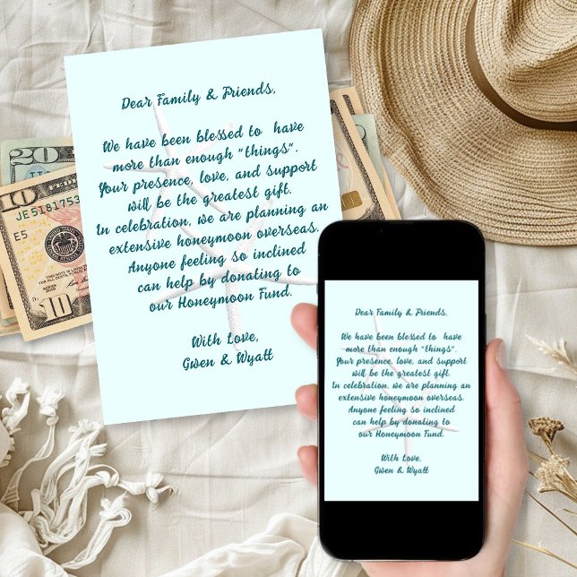Wishing Well Wording Wedding Enclosure Cards (Creator Uploaded)
