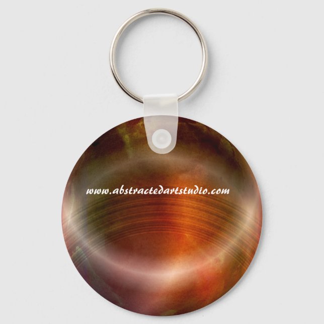 Wishing Well, www.abstractedartstudio.com Key Ring (Front)