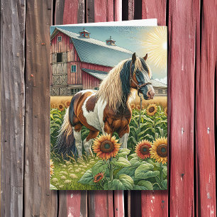 Wishing you a Beautiful Day Friend   Pretty Horse Card