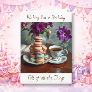 Wishing You a Birthday of all the Things You Love Card