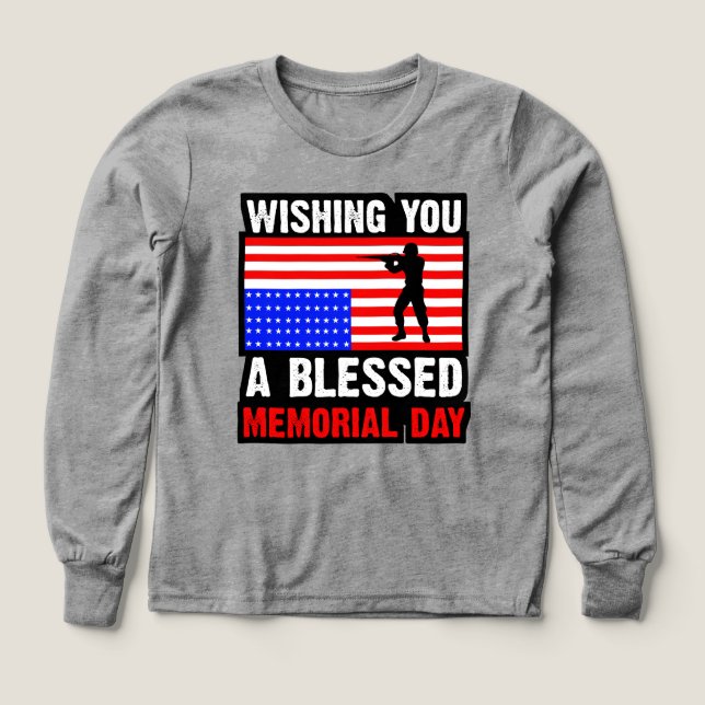 Wishing You A Blessed Memorial Day (Design Front)