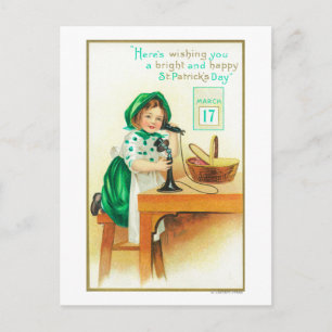 Wishing You a Bright and Happy St. Patrick's Postcard