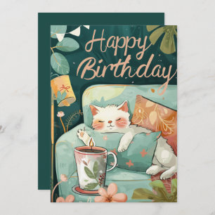 Wishing You a Day Filled With PURRTH-day Love