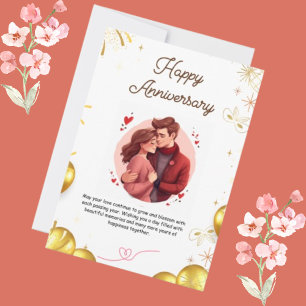 Wishing you a day with beautiful Anniversary Invitation