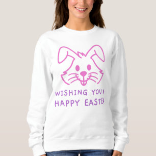 Wishing You a Happy Easter Bunny Sweatshirt