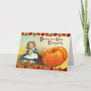 Wishing You a Happy Thanksgiving Holiday Card