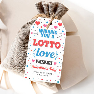 Wishing you a lotto love this Valentine's day tag