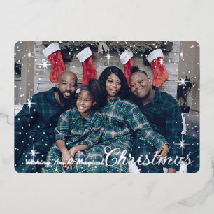 Wishing You A Magical Christmas Sparkle Photo