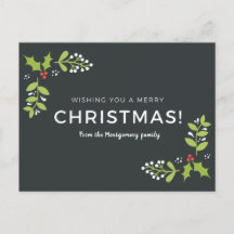 Wishing You A Merry Christmas! Customisable