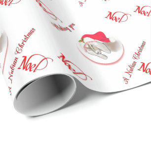 Wishing You A Nubian Christmas Goat Wrapping pape Paper