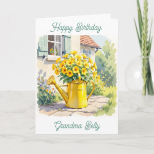 Wishing you a Peaceful Birthday Grandma   Card