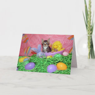 Wishing you a Purrrrfect Easter! Holiday Card