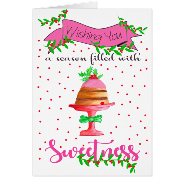 Wishing you a season filled with sweetness (Front)
