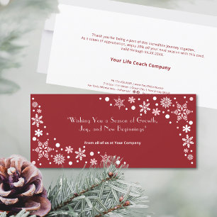 Wishing You a Season of Growth, Joy Flat Card