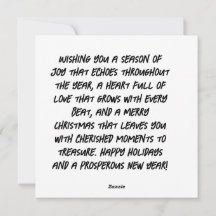 Wishing you a season of joy that echoes