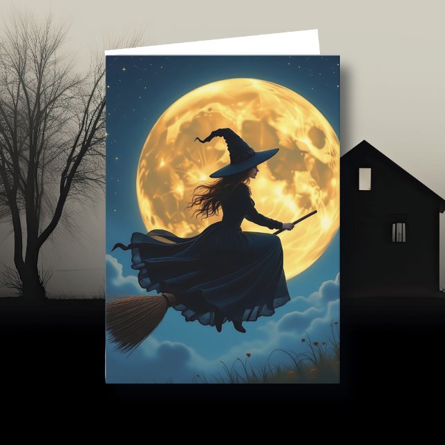 Wishing You a Wicked Halloween | Witch Card (Creator Uploaded)