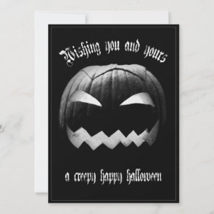 Wishing you and yours a creepy happy Halloween