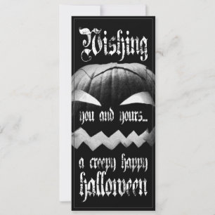 Wishing you and yours a creepy happy Halloween