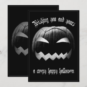 Wishing you and yours a creepy happy Halloween