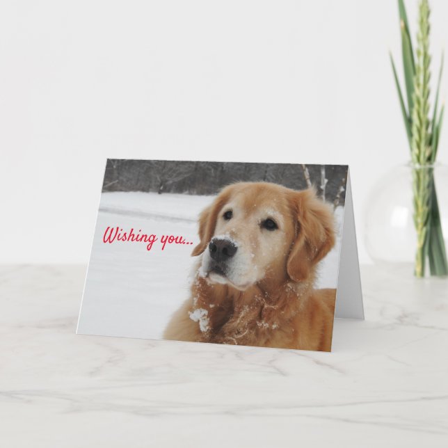 Wishing You Card (Front)