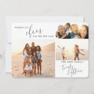 WISHING YOU CHEER FOR THE NEW YEAR HOLIDAY CARD
