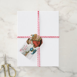 Wishing You Christmas Cheer by Ellen Clapsaddle Gift Tags