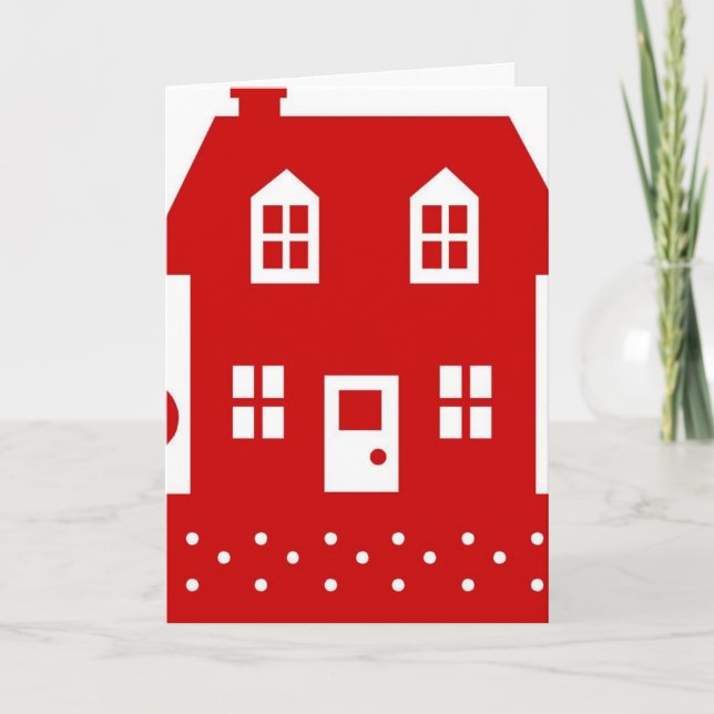 WISHING YOU HAPPINESS IN "YOUR NEW HOME" ANNOUNCEMENT (Front)