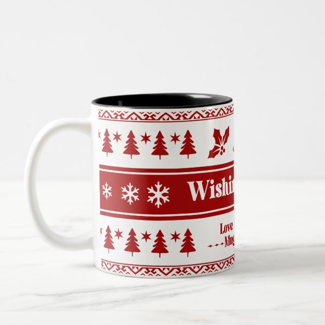 Wishing You Joy, Love, and Endless Mugs of Cocoa (Left)