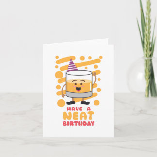 Wishing You Neat Puns Birthday Card