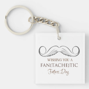 Wishing you to fan [erases] tic Father's Day Key Ring